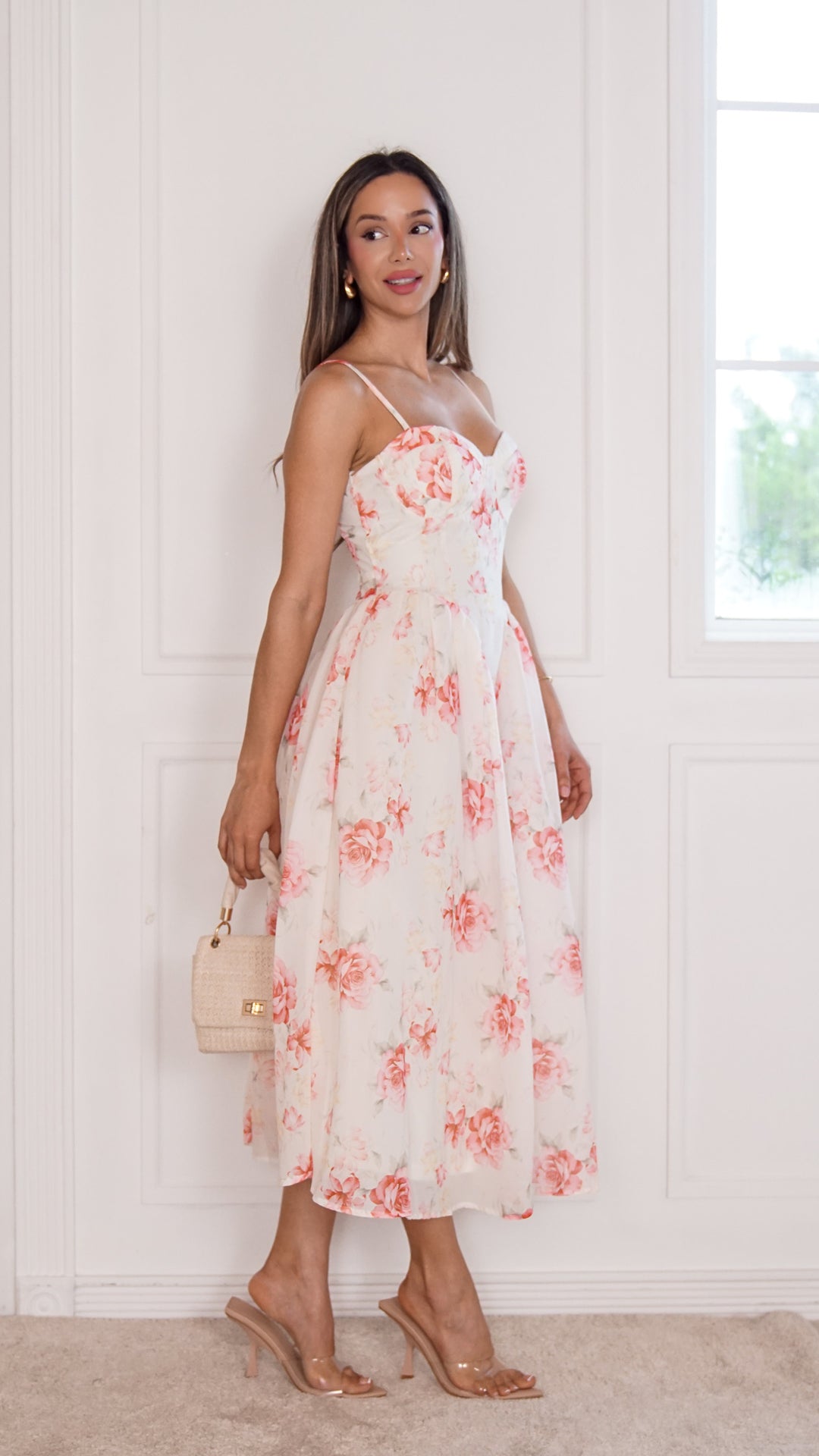 side view image 1 of Korina Midi Dress