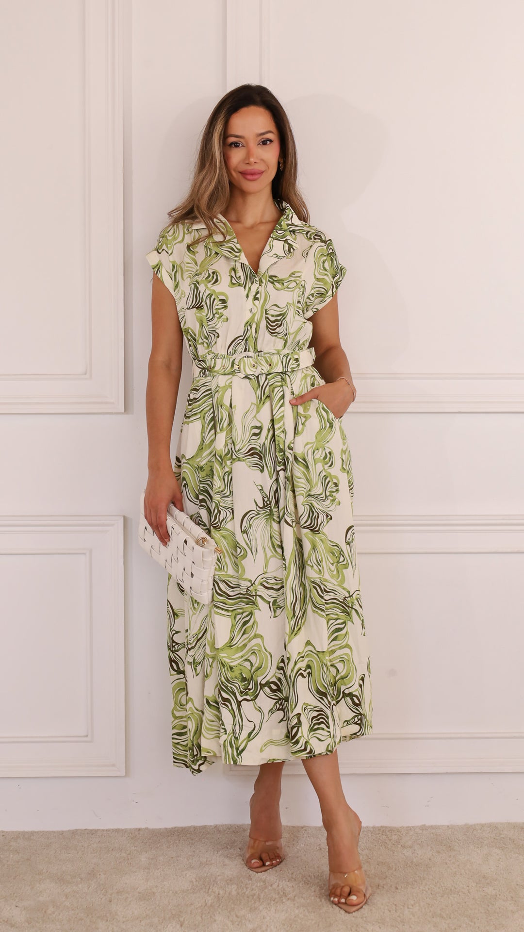 front view image 1 of Cielle Midi Dress