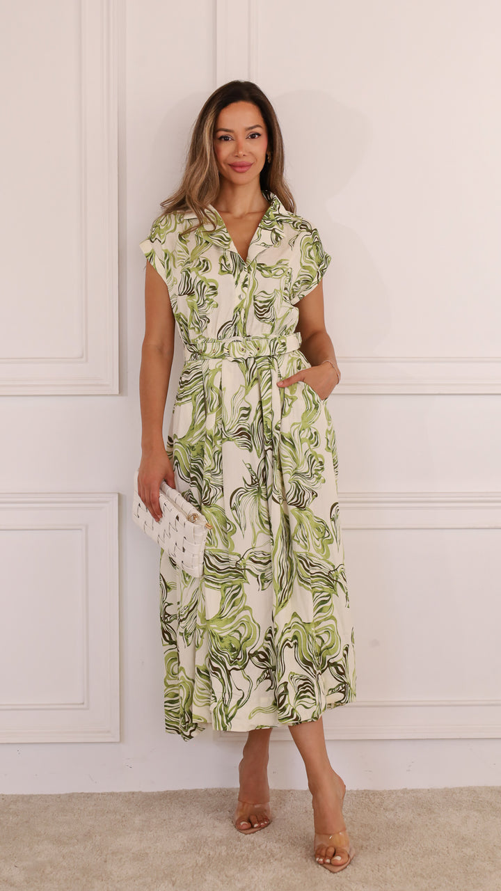 front view image 1 of Cielle Midi Dress