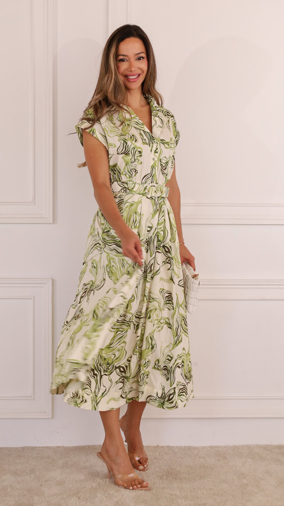 side view image 1 of Cielle Midi Dress