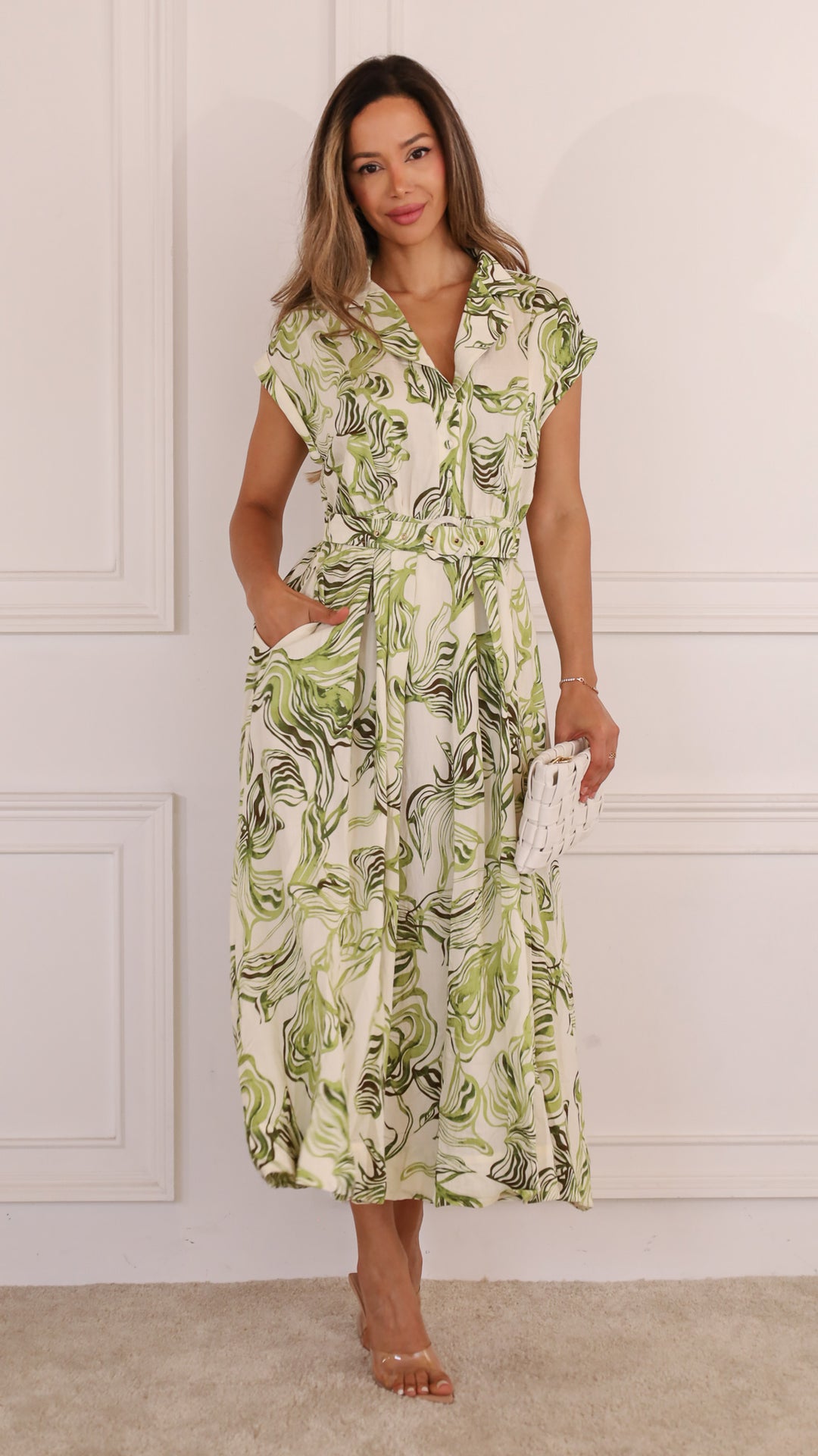 front view image 2 of Cielle Midi Dress