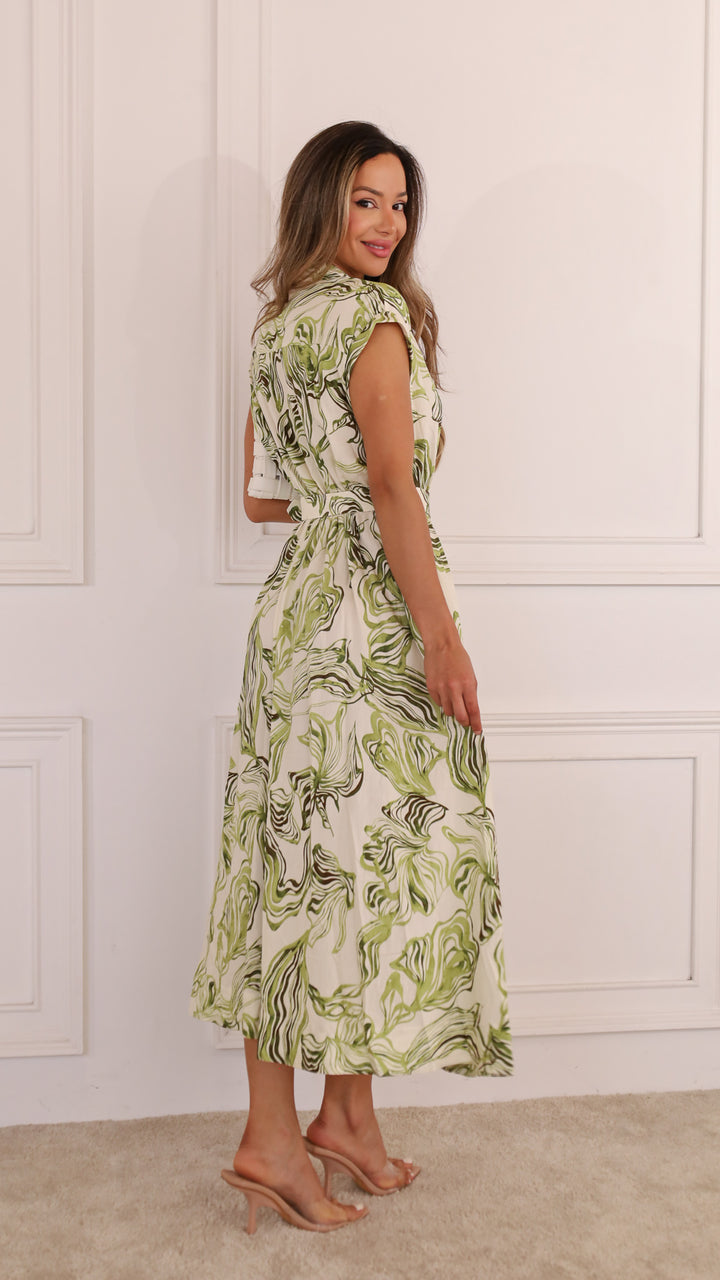 side view image 3 of Cielle Midi Dress