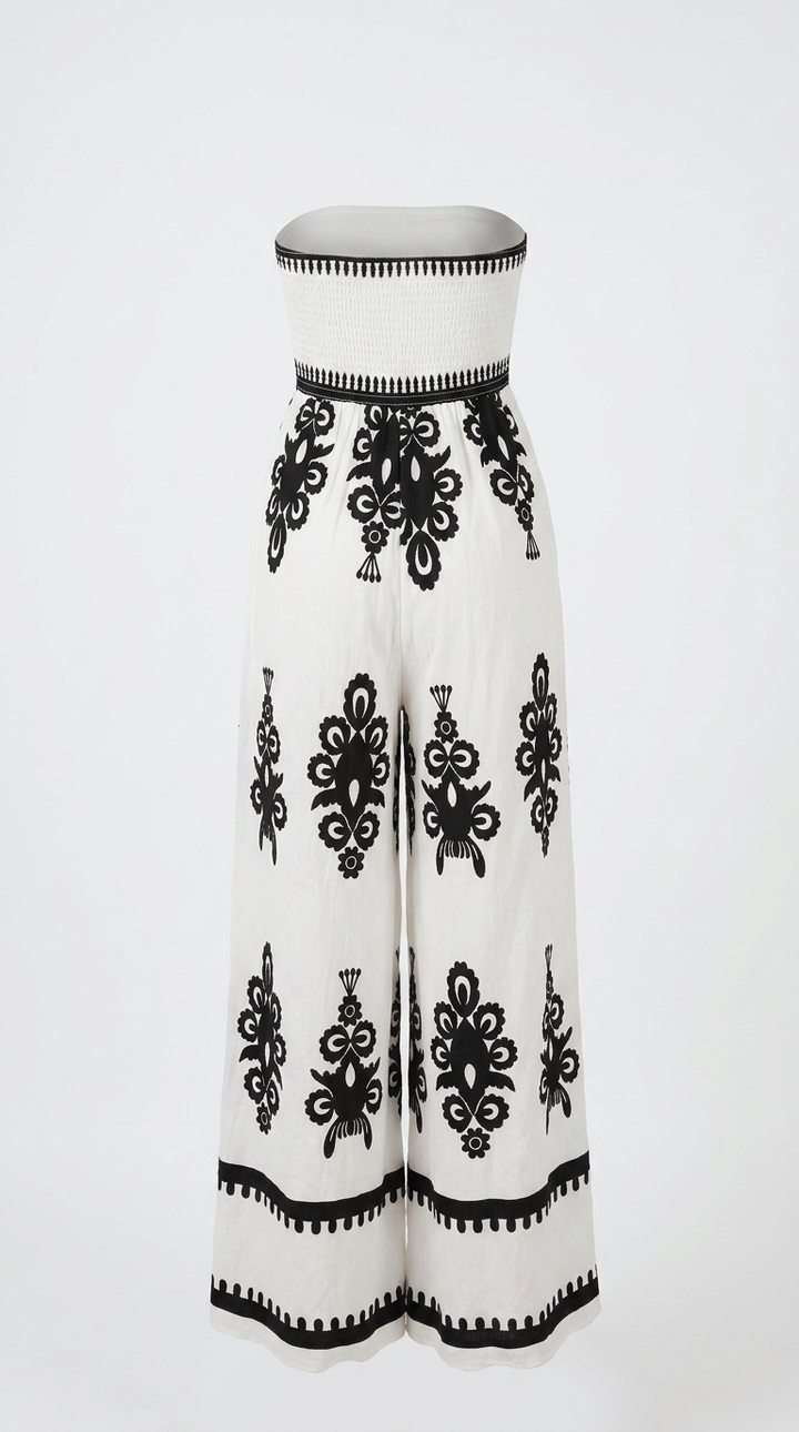 rear view image 1 of Solara Palazzo Jumpsuit