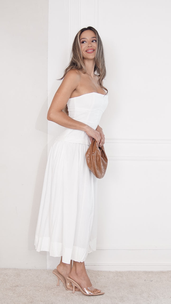 side view image 1 of Shadae Midi Dress