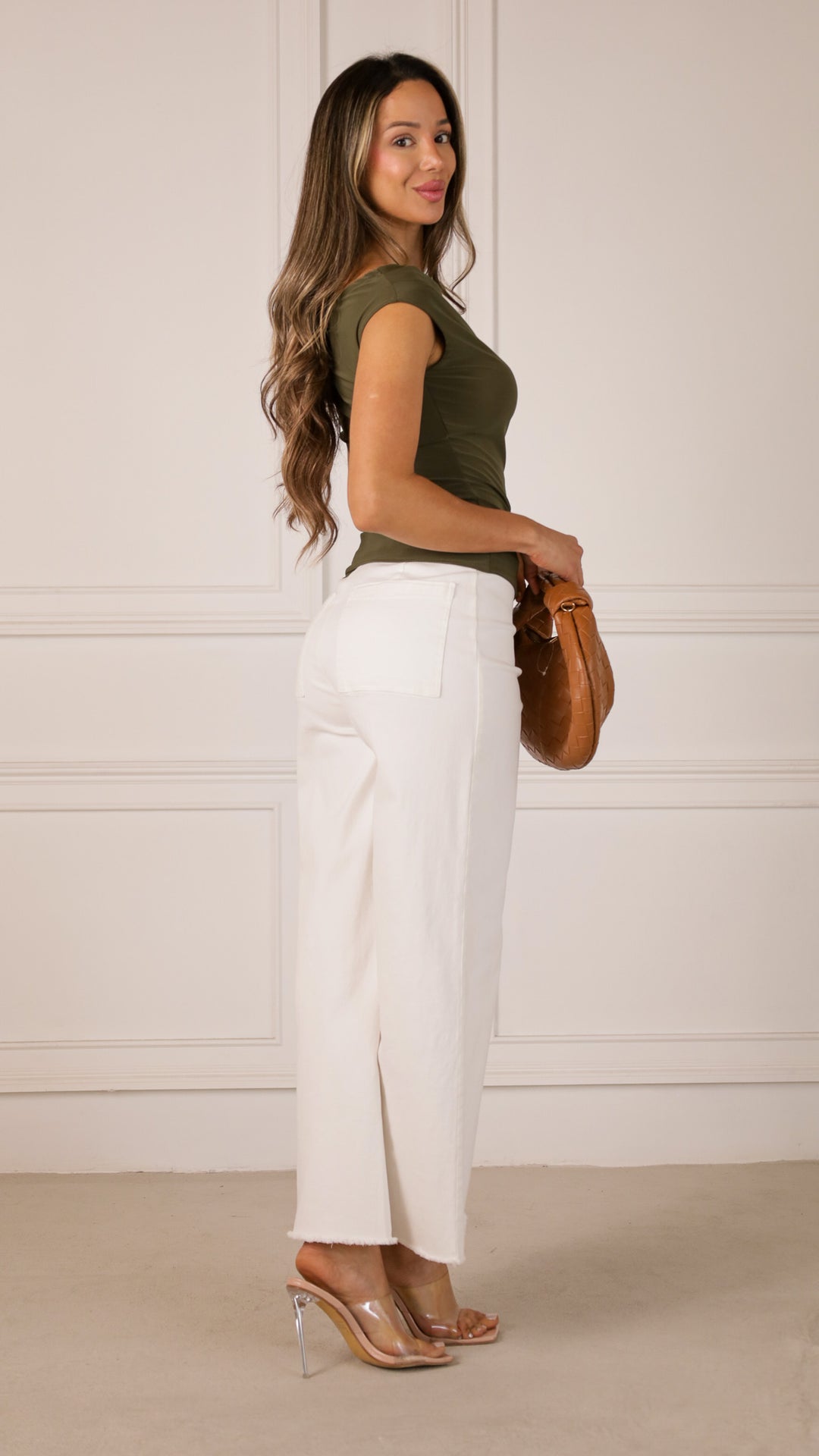 rear view image 1 of Gianna Cap Sleeve Top