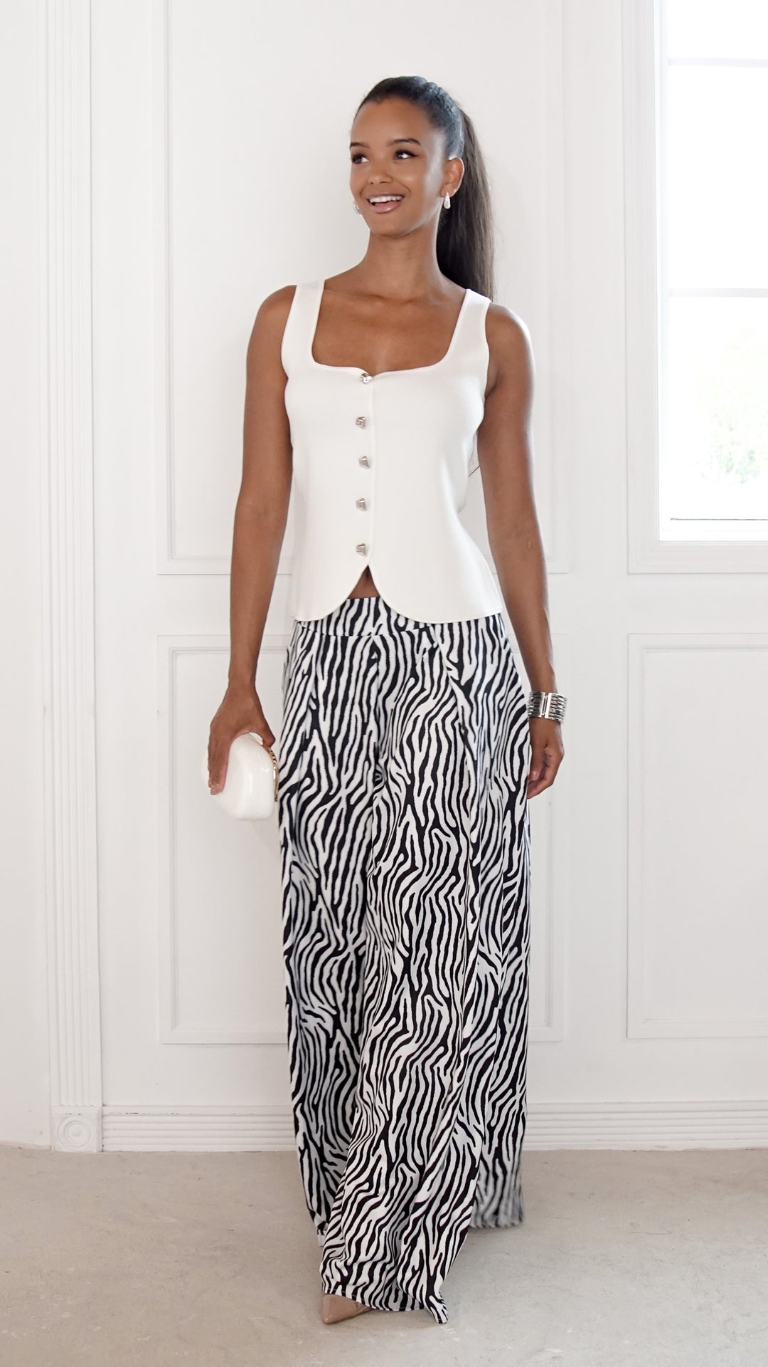 front view image 3 of Zahara Palazzo Pants