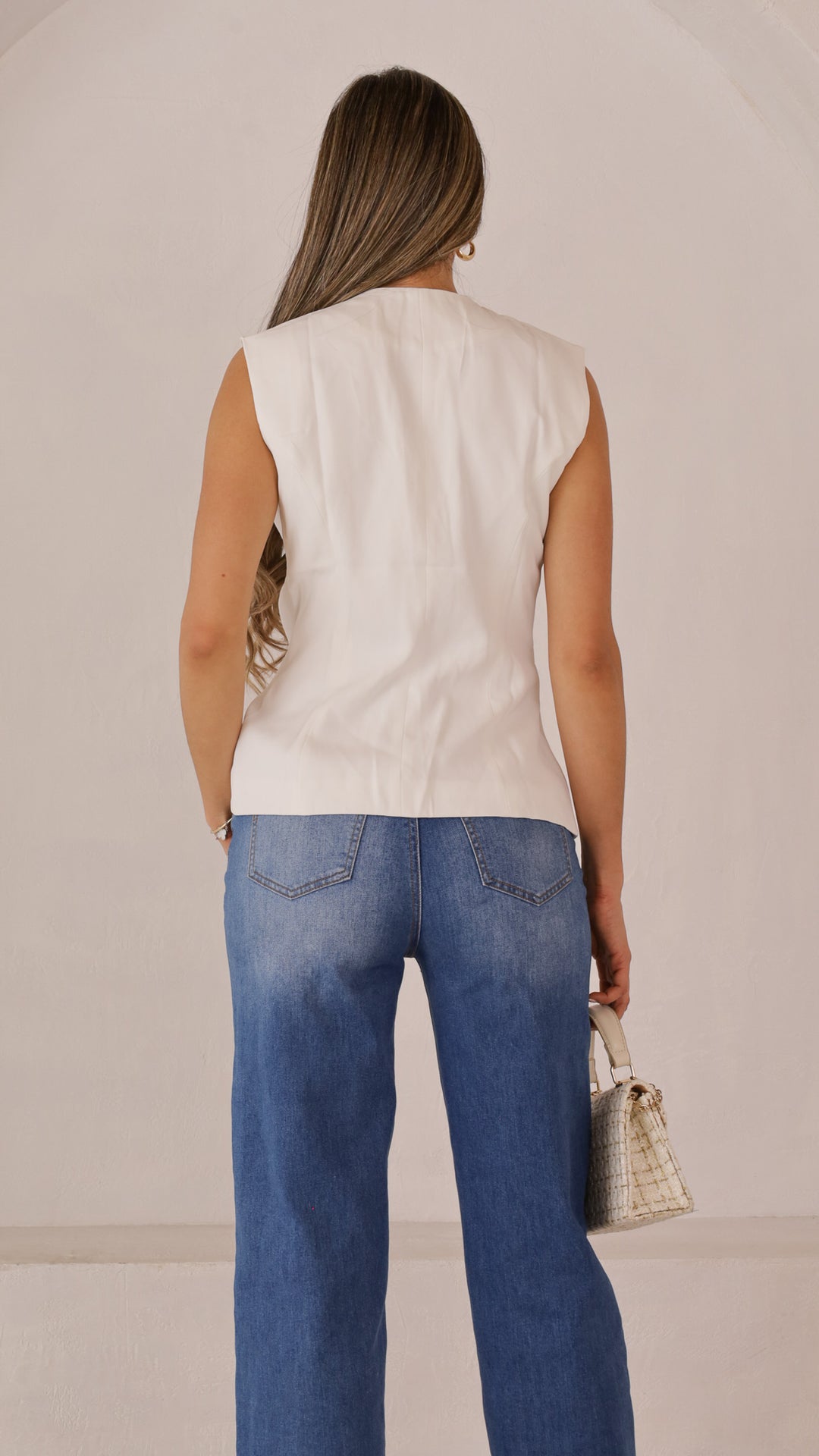rear view image 1 of Nadia Vest Top