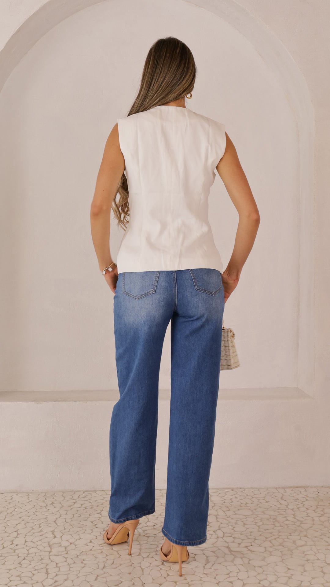 rear view image 2 of Nadia Vest Top