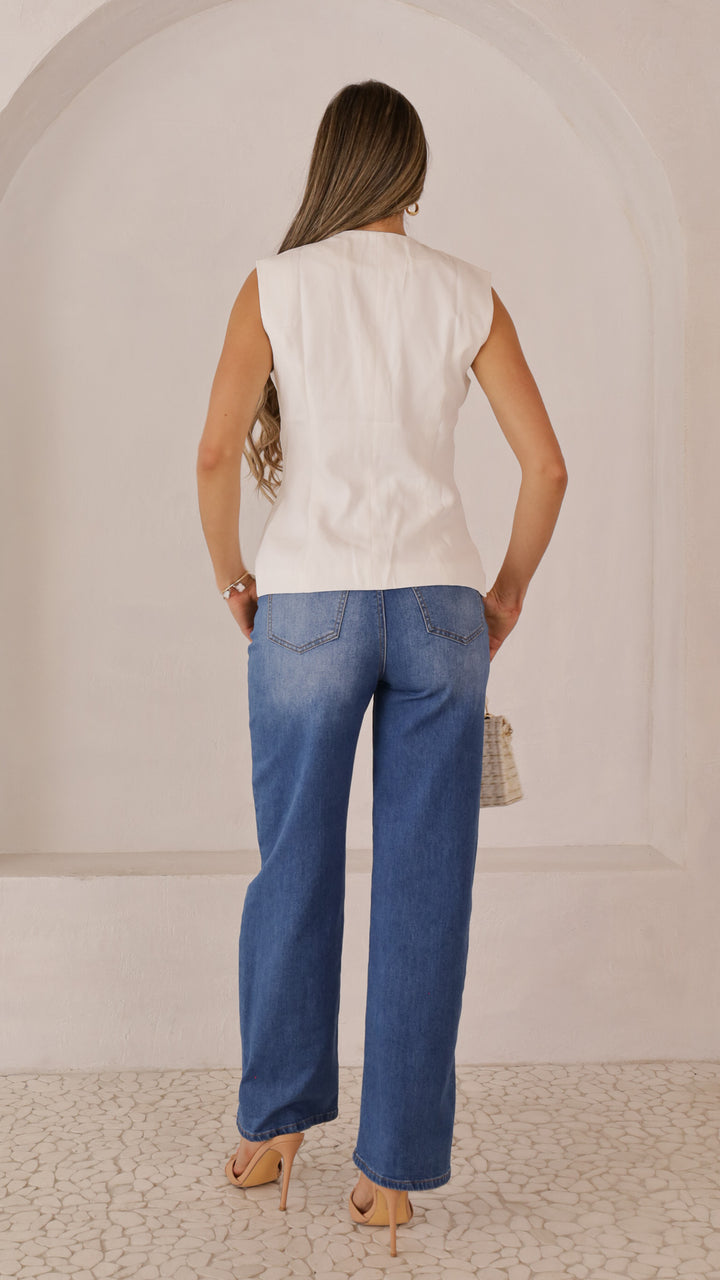 rear view image 2 of Nadia Vest Top