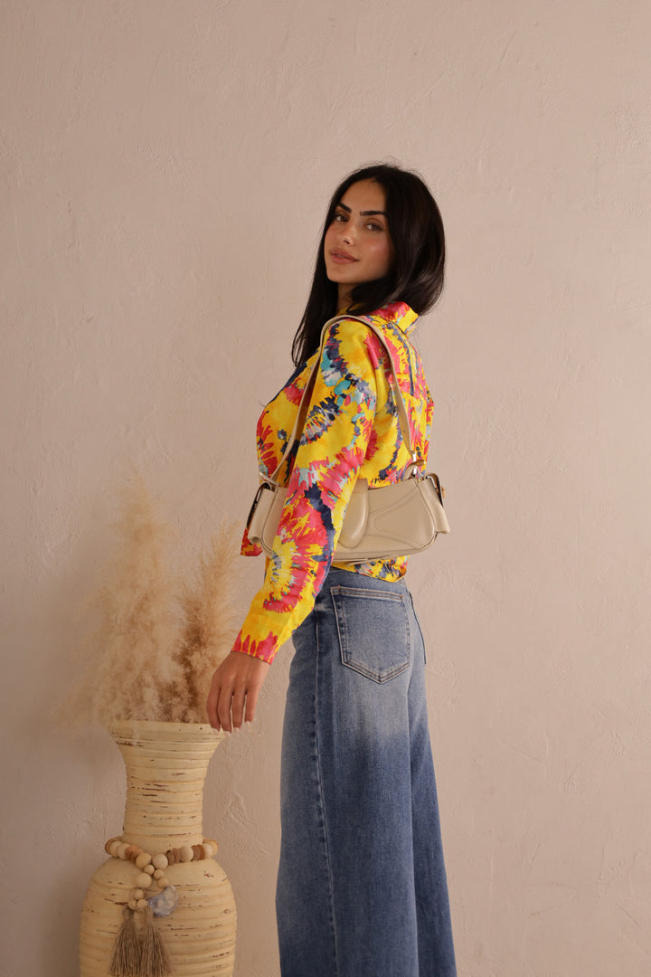 rear view image 2 of Elara Tie-Dye Top