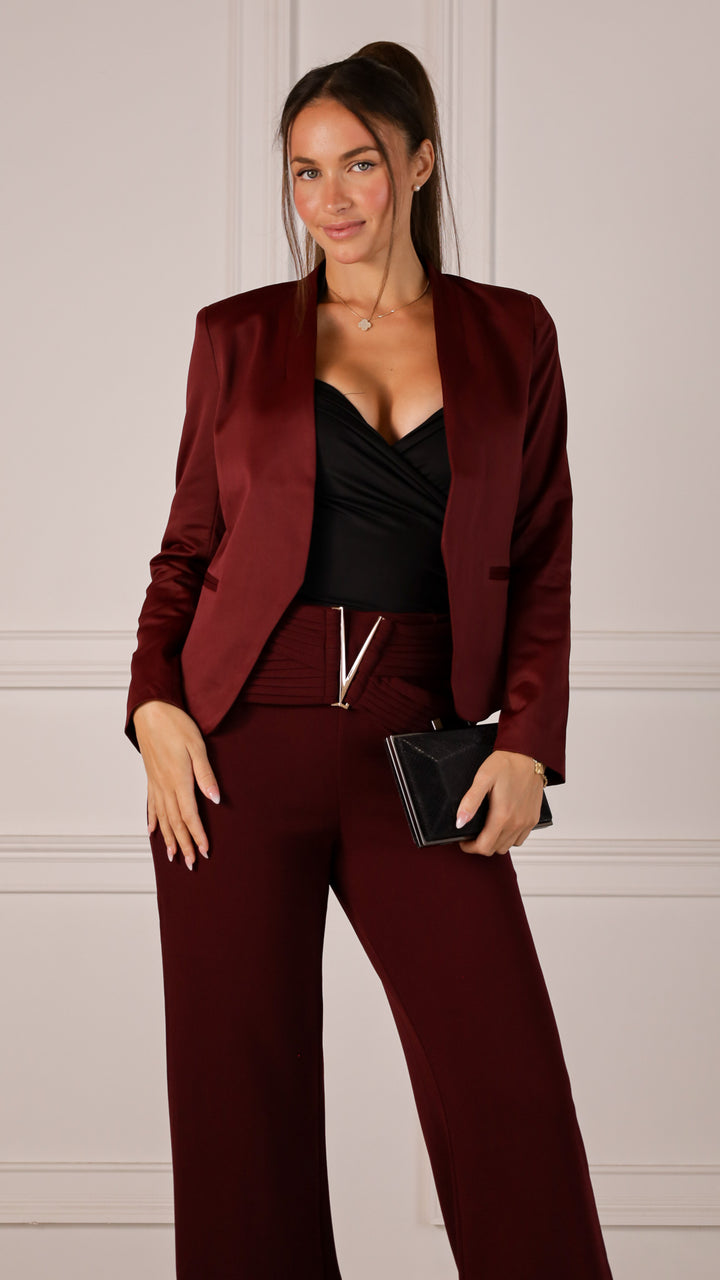 front view image 2 of Elarin Blazer Top