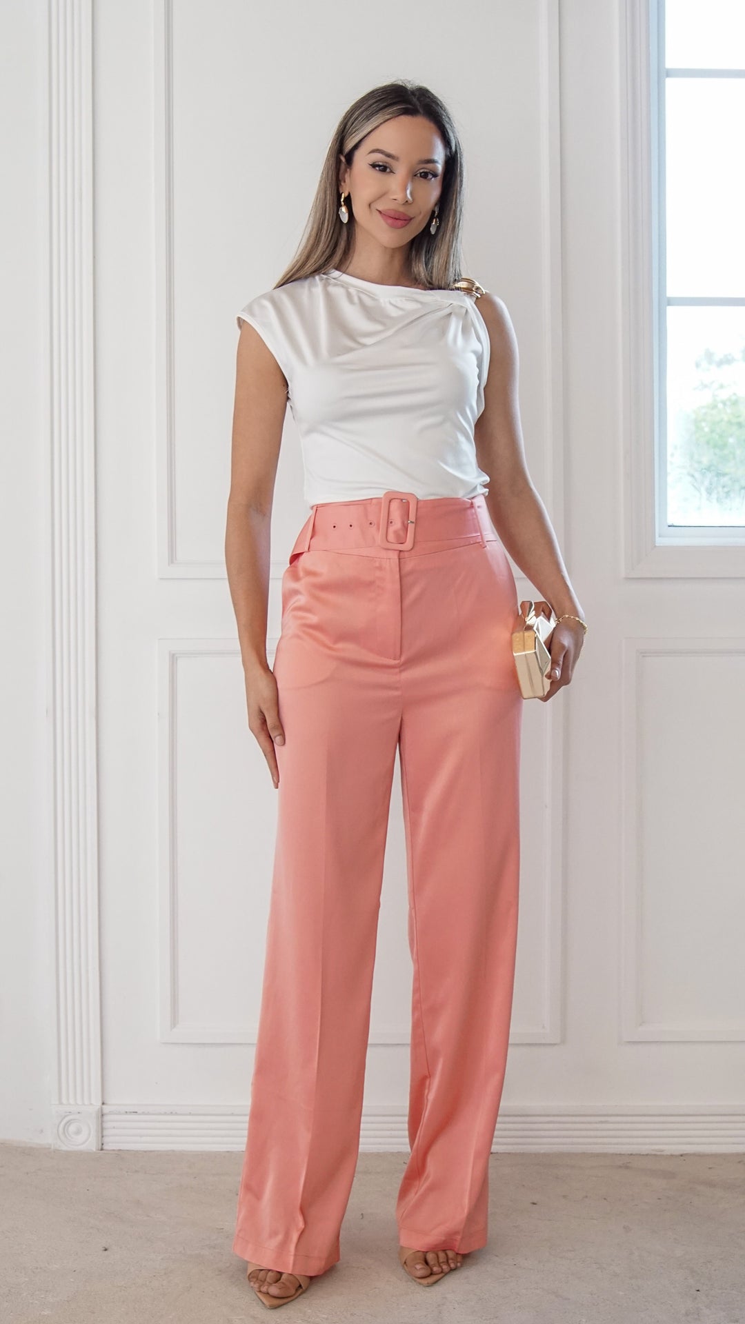 front view image 5 of Zarela Palazzo Pants