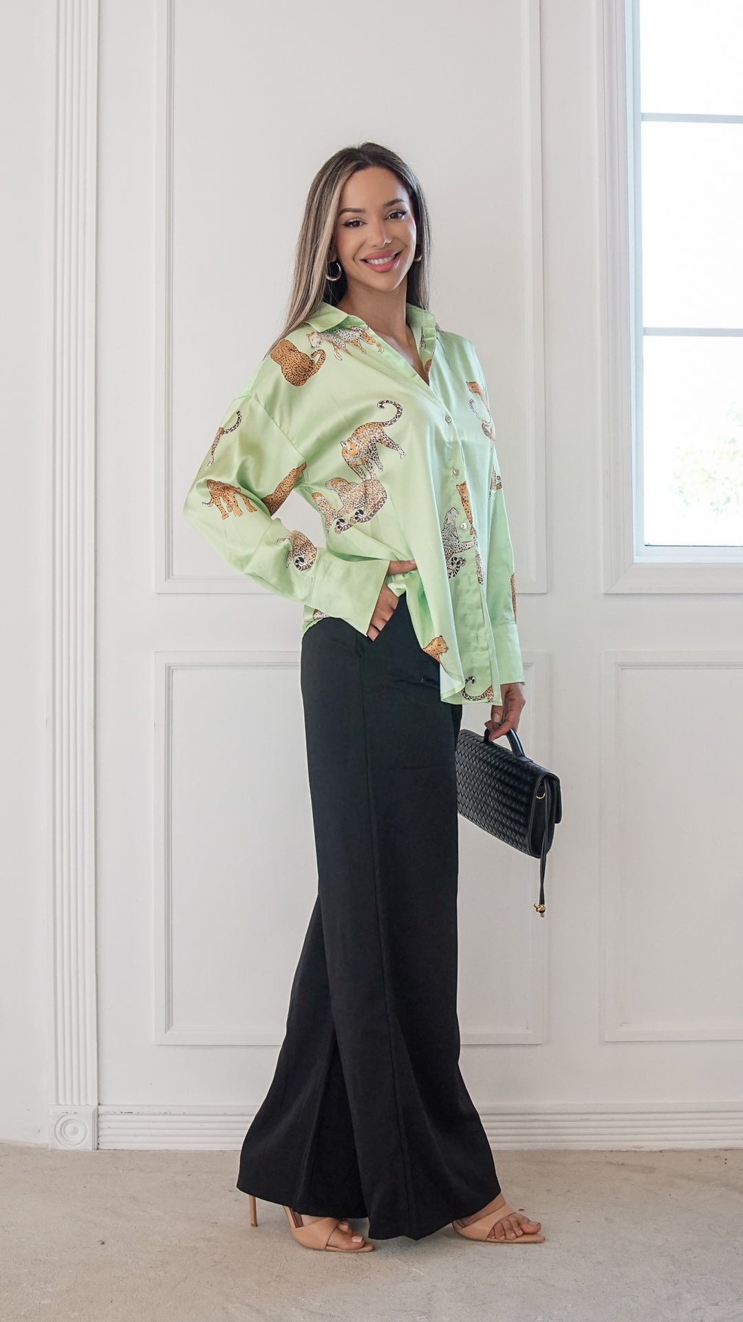 side view image 2 of Alira Palazzo Pants