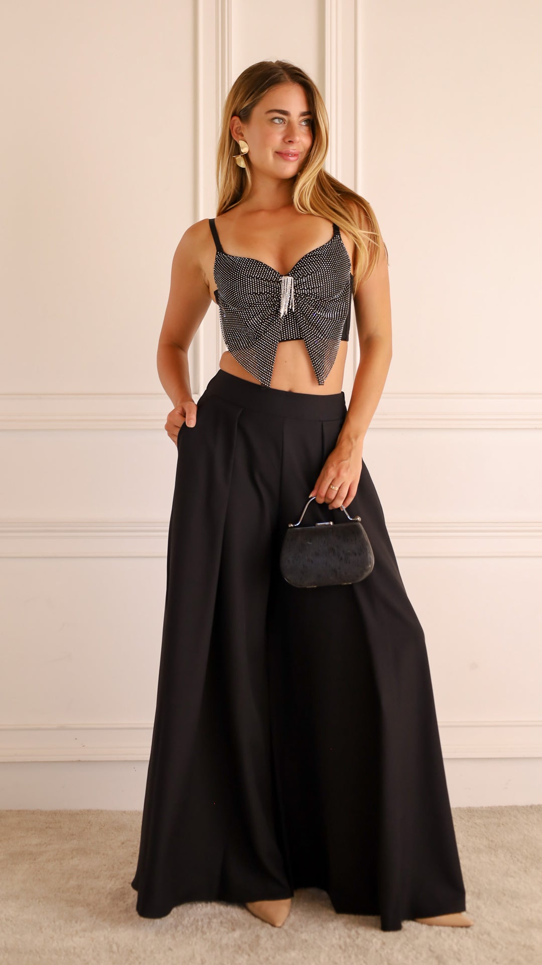 front view image 4 of Barb Crop Top