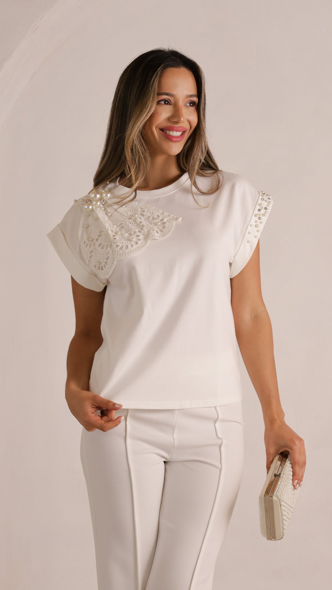 front view image 2 of Teyra top