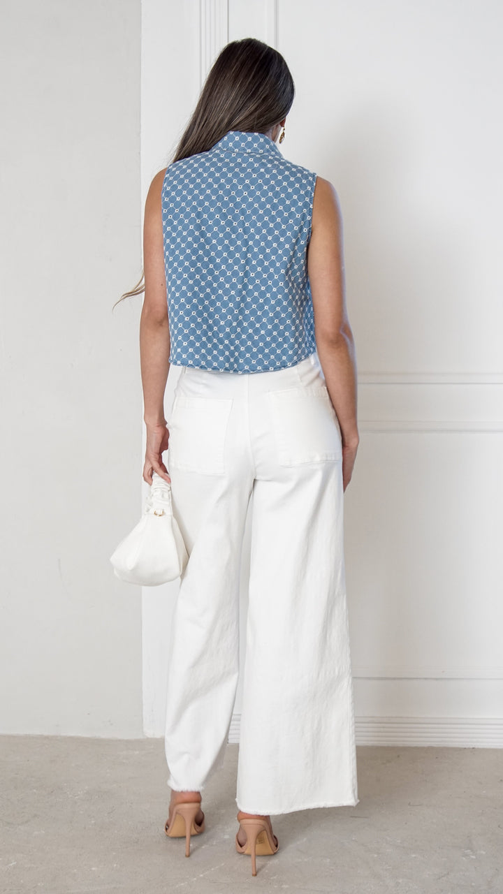 rear view image 2 of Brinley Collared Top