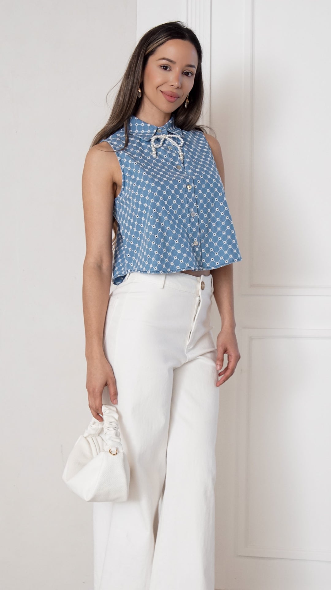 front view image 3 of Brinley Collared Top