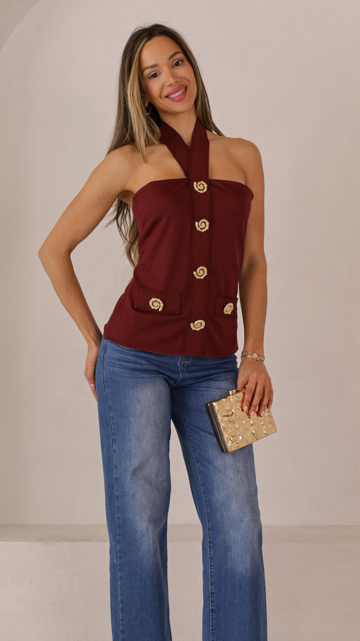 front view image 3 of Ena Top