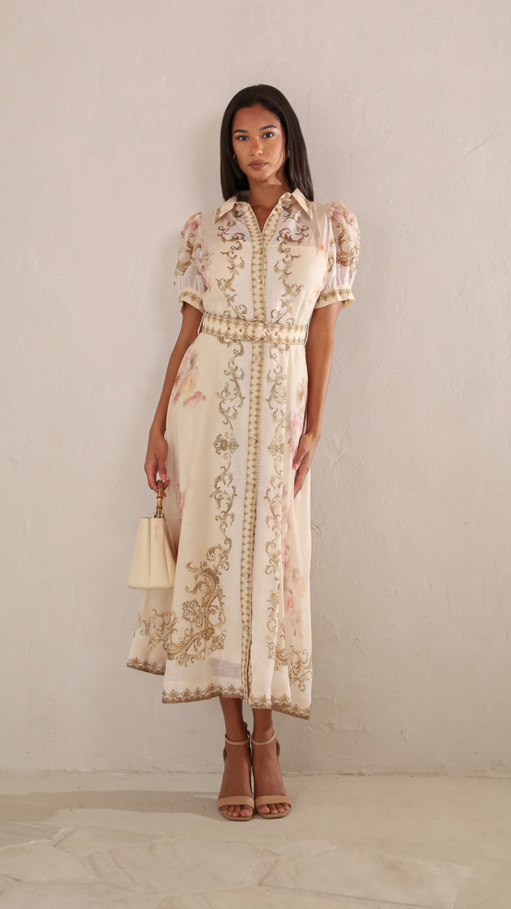 front view image 1 of Evelisse Midi Dress