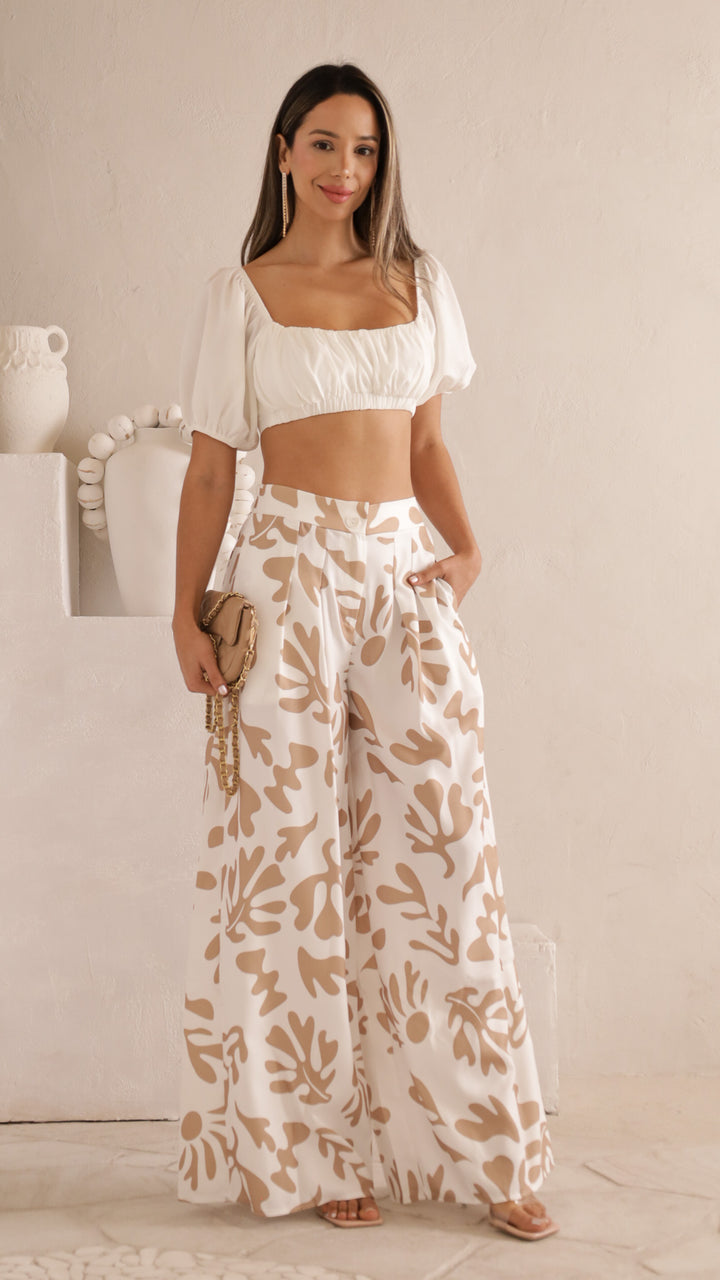 front view image 1 of Calista Wide-Leg Pants