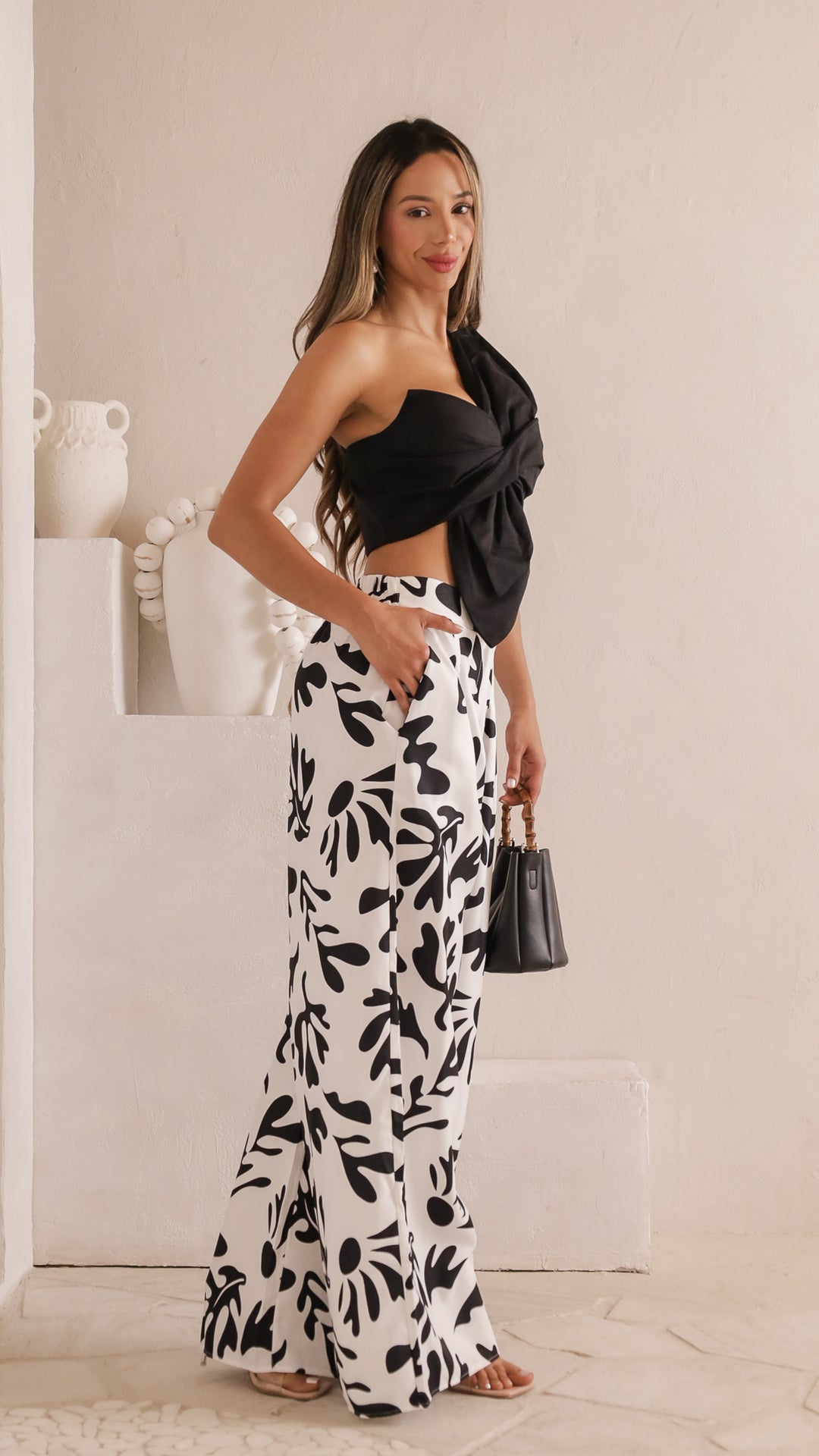 side view image 1 of Calista Wide-Leg Pants