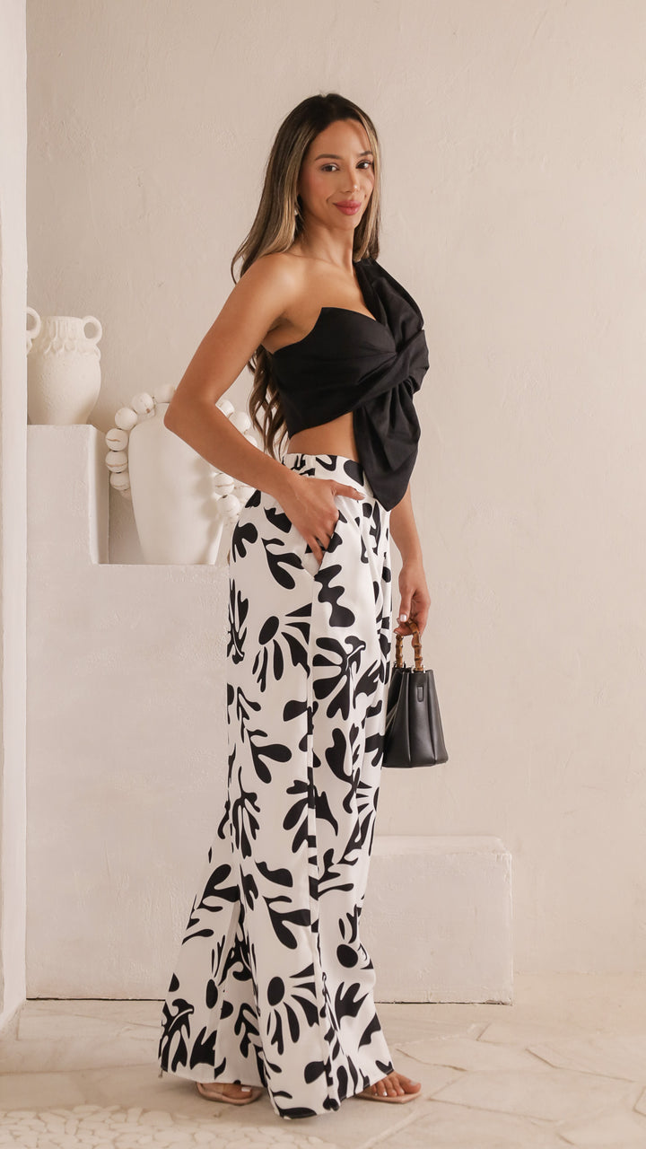 side view image 1 of Calista Wide-Leg Pants