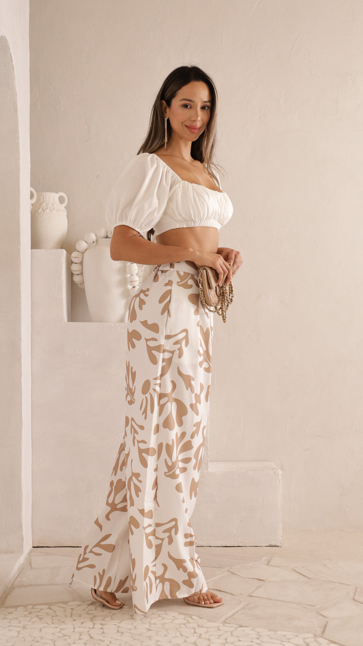 side view image 1 of Calista Wide-Leg Pants