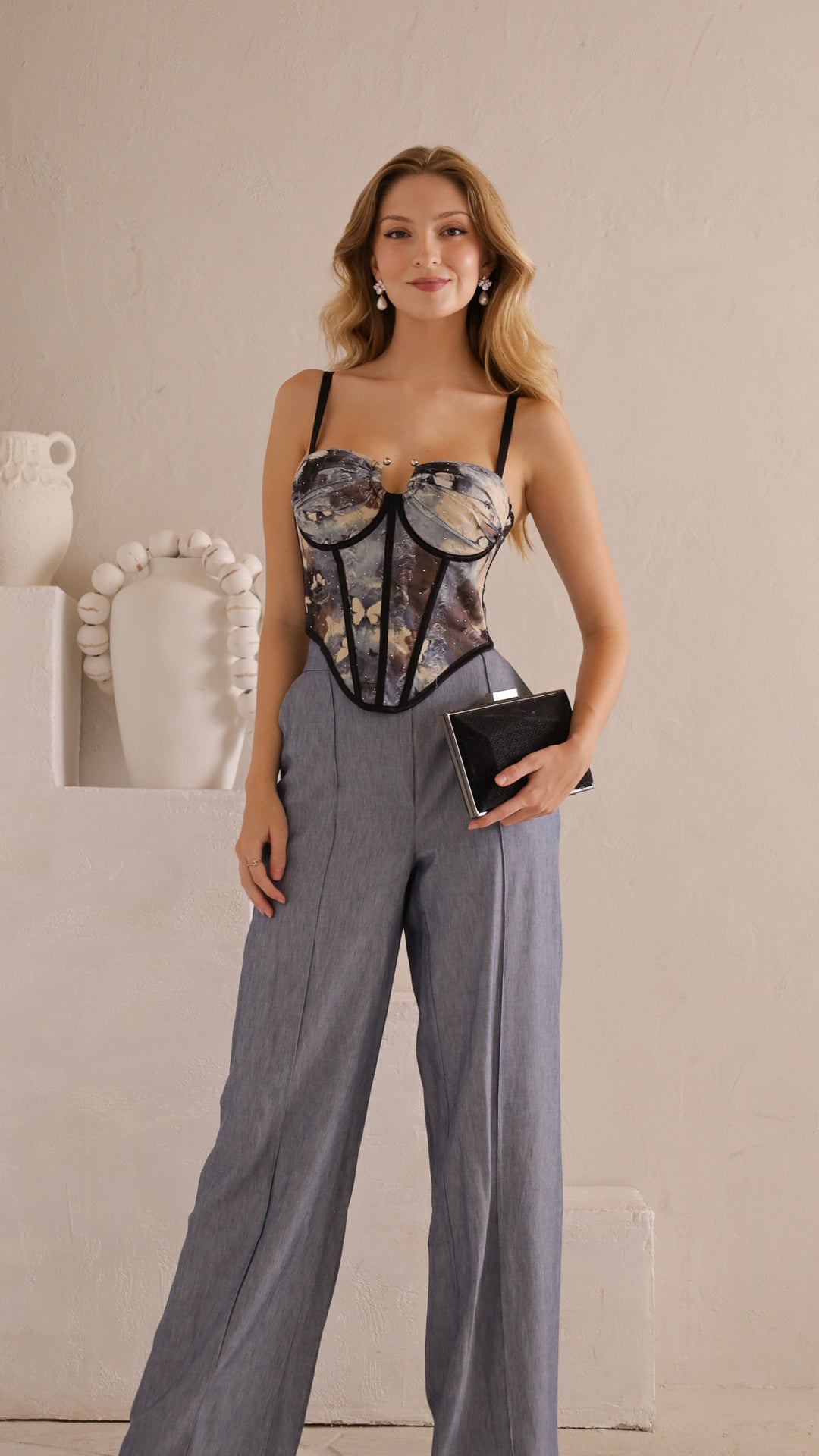 front view image 4 of Fabia Wide-Leg Pants