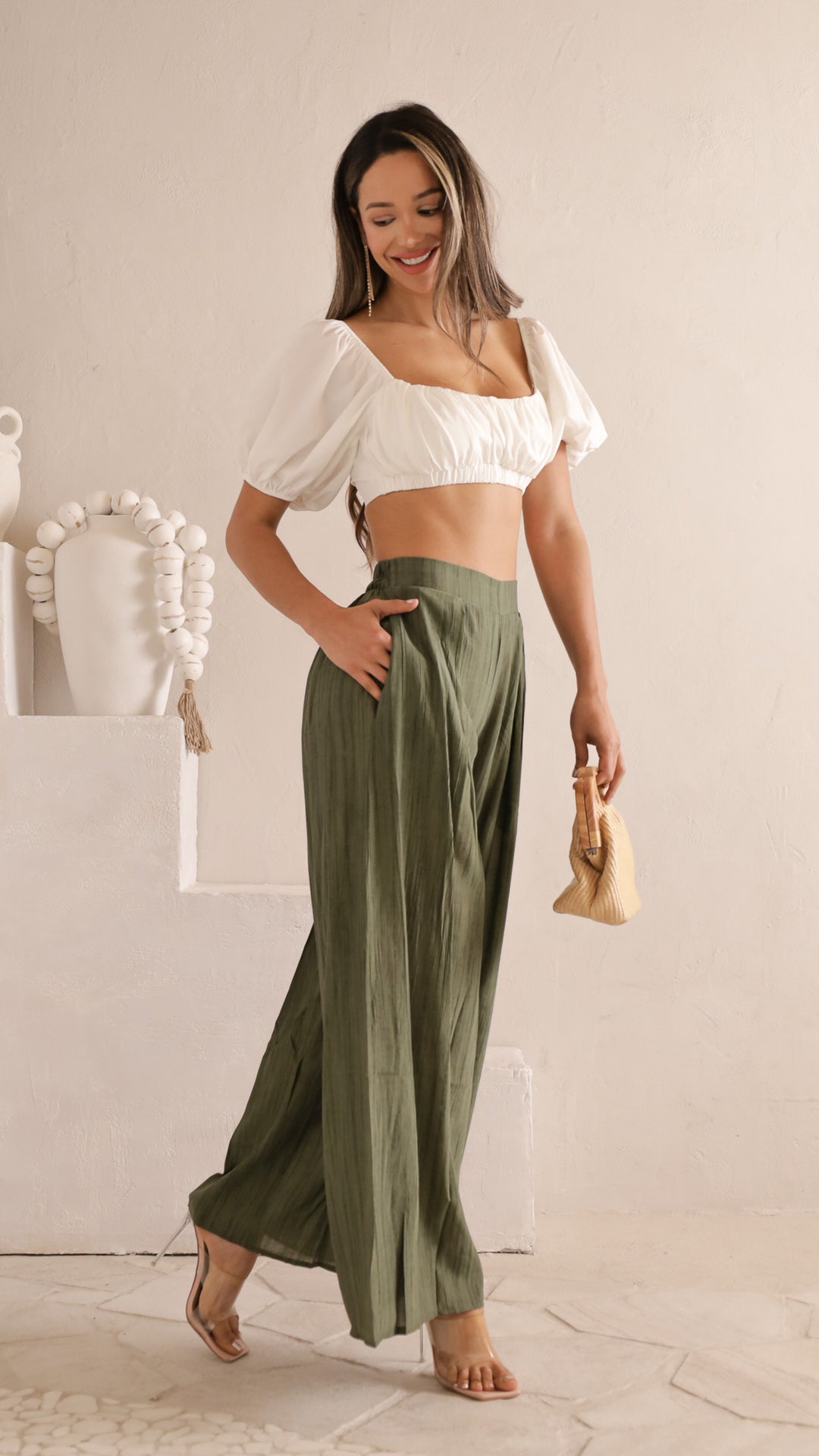 side view image 2 of Jelina Palazzo Pants