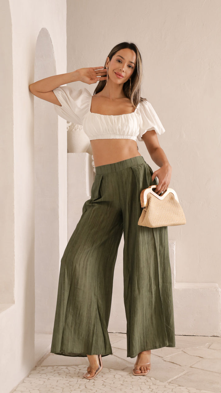front view image 4 of Jelina Palazzo Pants