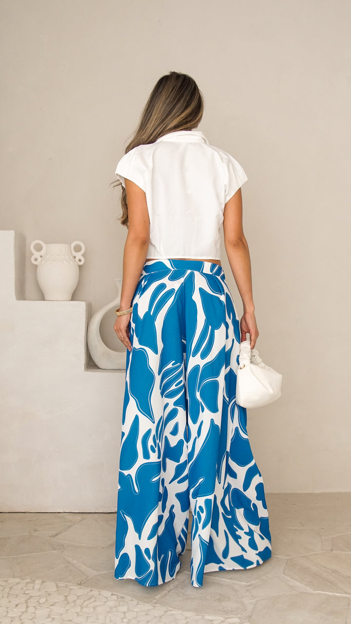 rear view image 1 of Azura Palazzo Pants