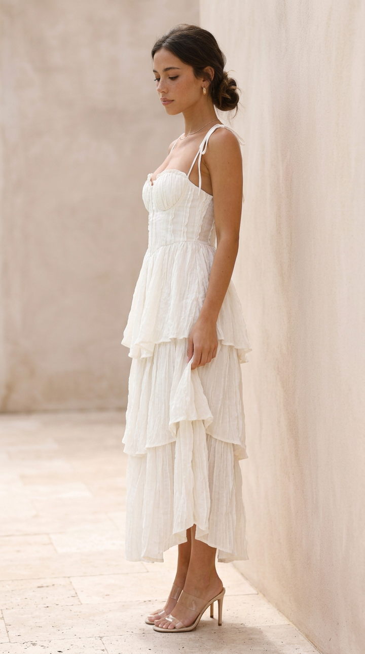 side view image 2 of Brandy Midi Dress