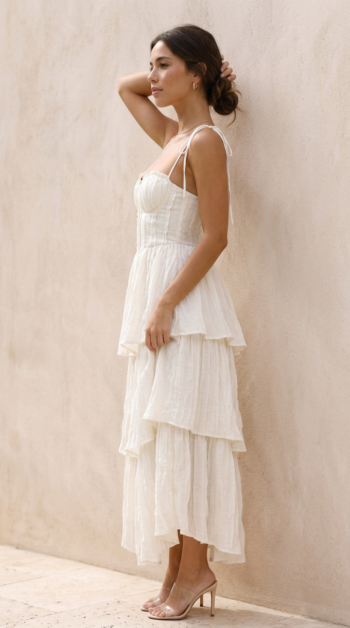 side view image 3 of Carime  Midi Dress