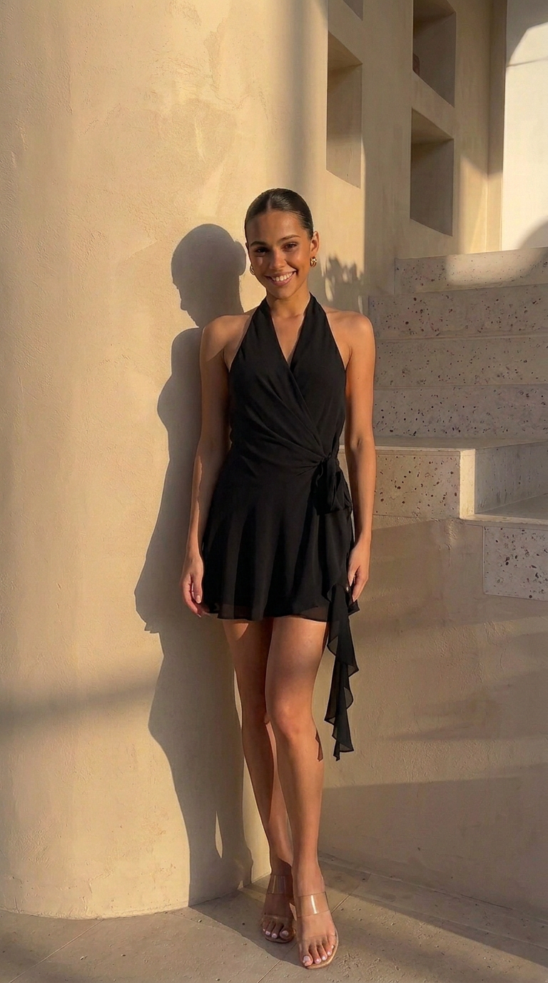front view image 3 of Julia Mini Dress