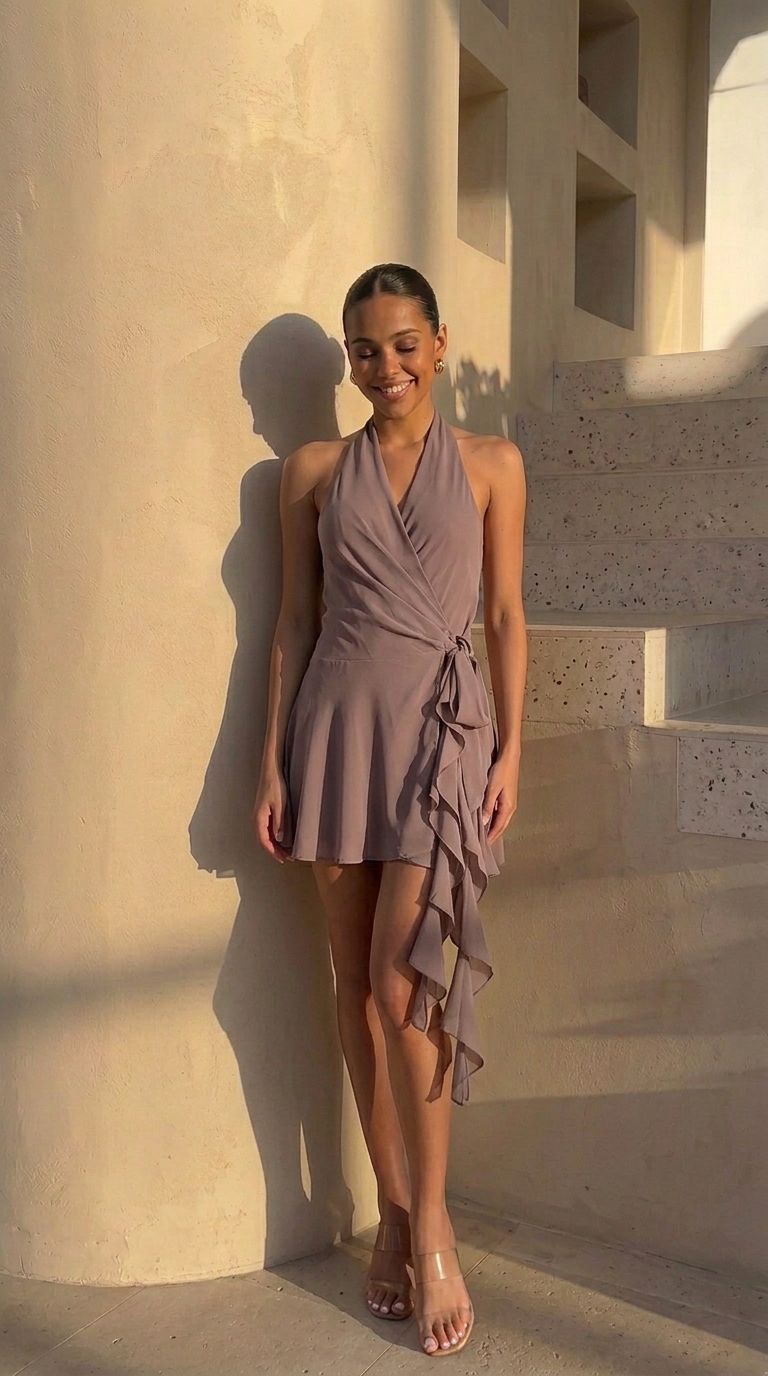front view image 3 of Julia Mini Dress