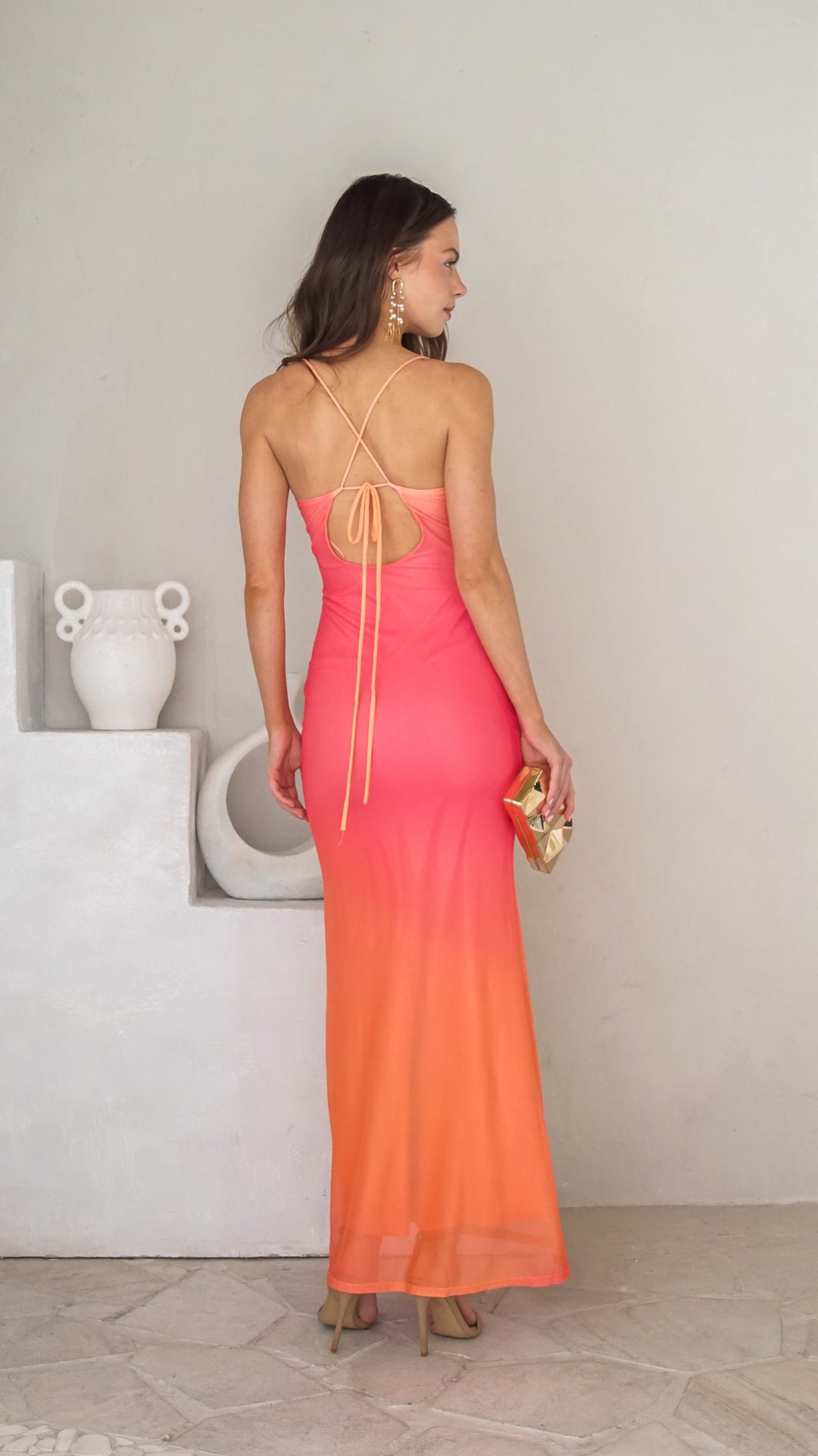Zarelle Maxi Dress Back View 1