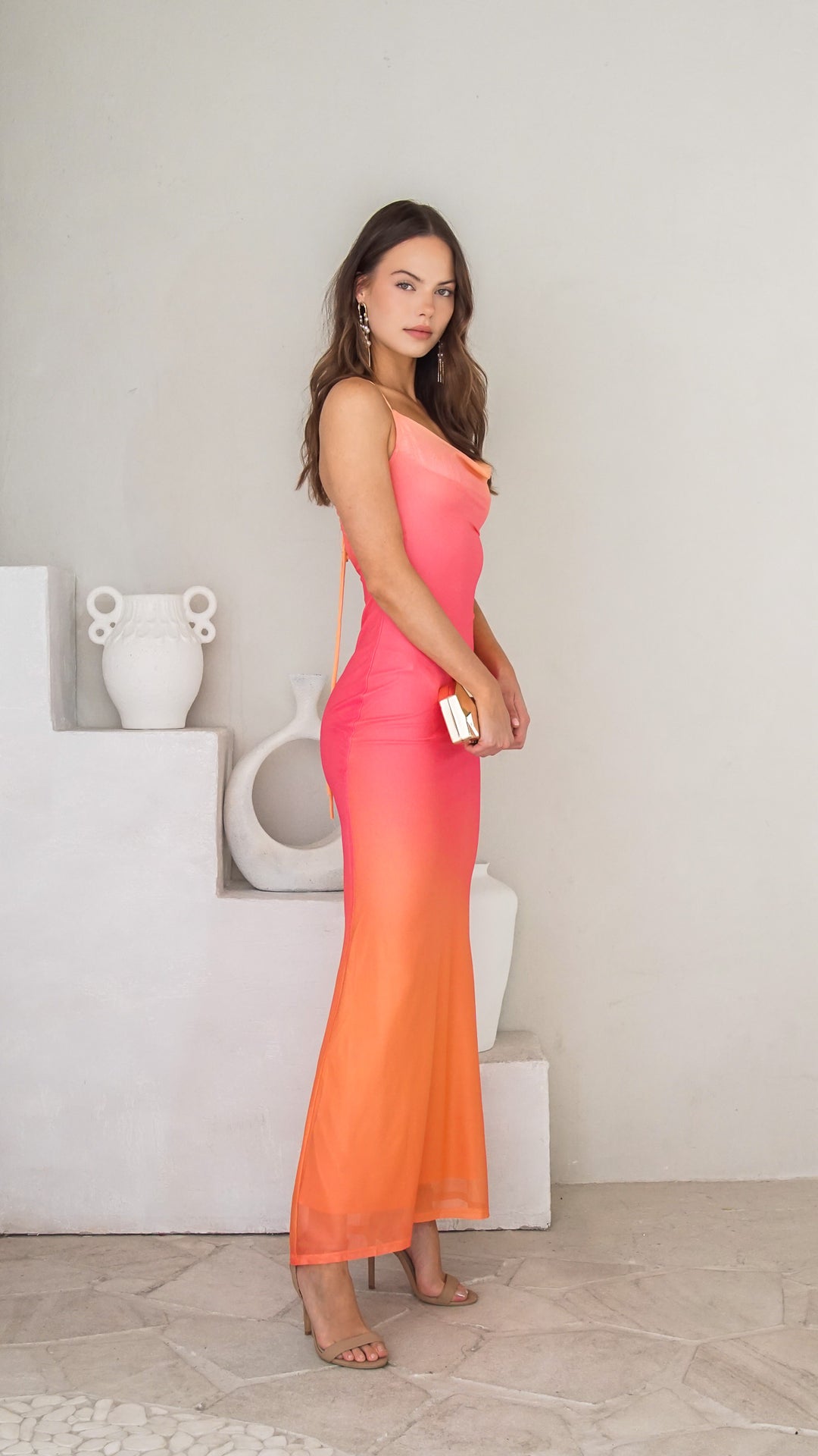 Zarelle Maxi Dress Side View 1