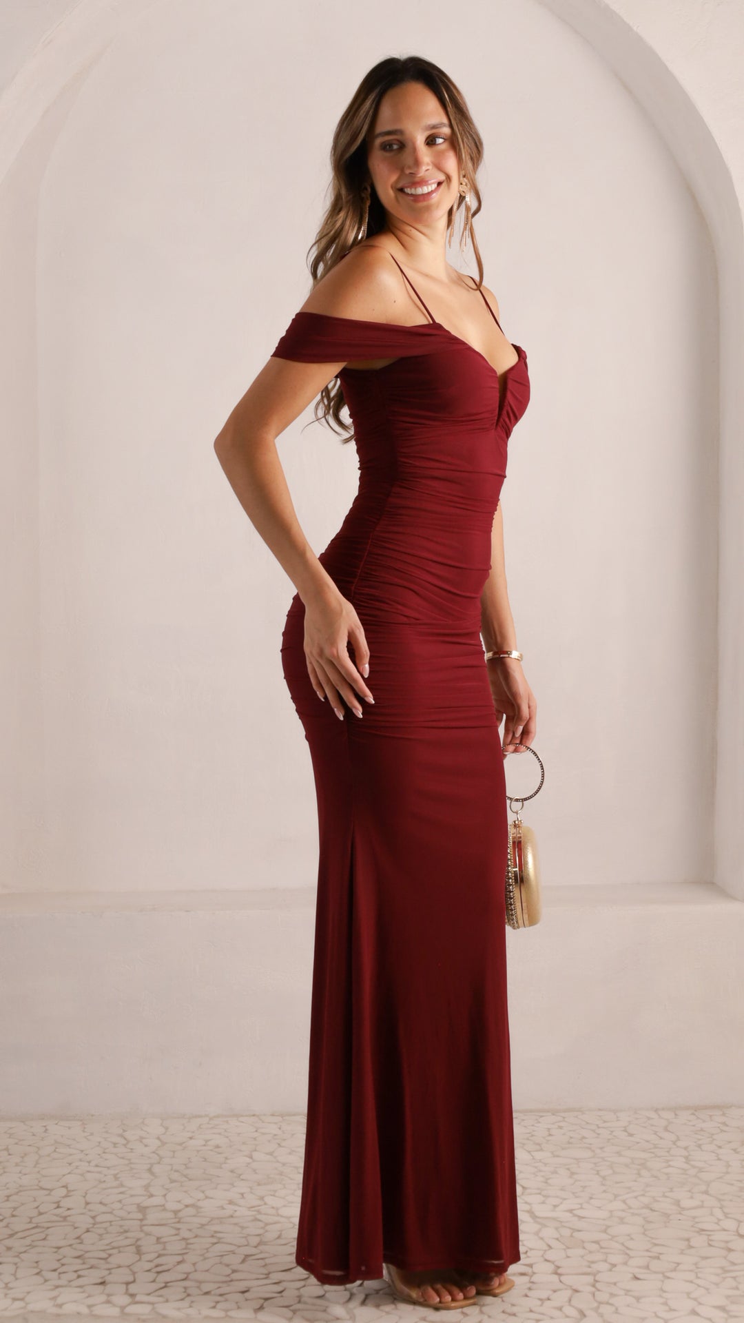 side view image 2 of Tere Maxi Dress