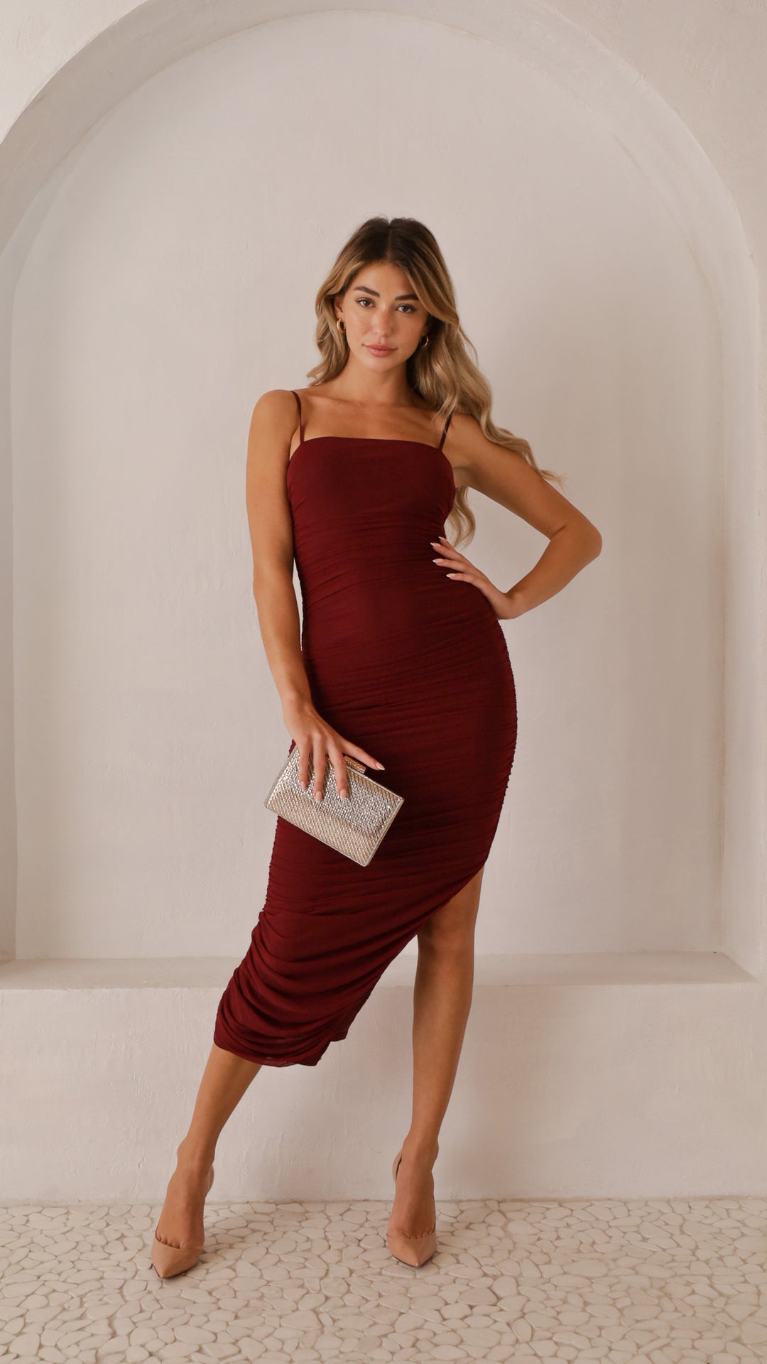 front view image 3 of Tali Midi Dress