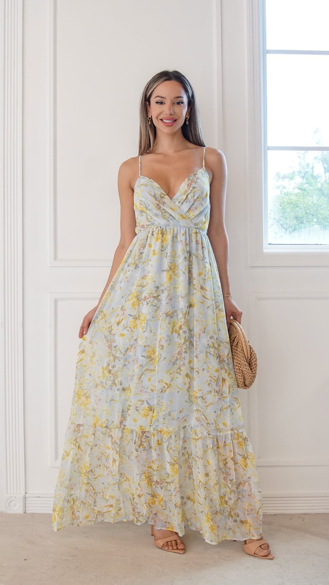 front view image 2 of Elaria Maxi Dress