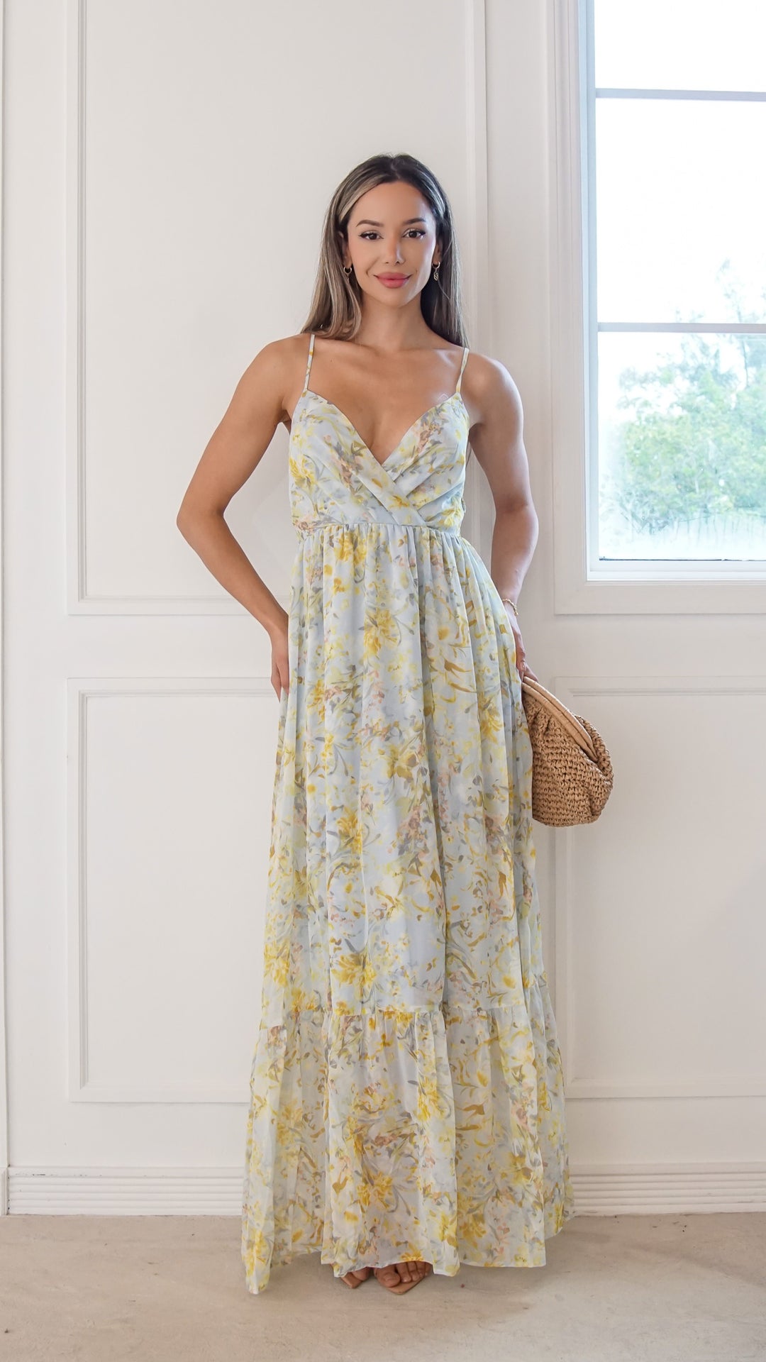 front view image 3 of Elaria Maxi Dress