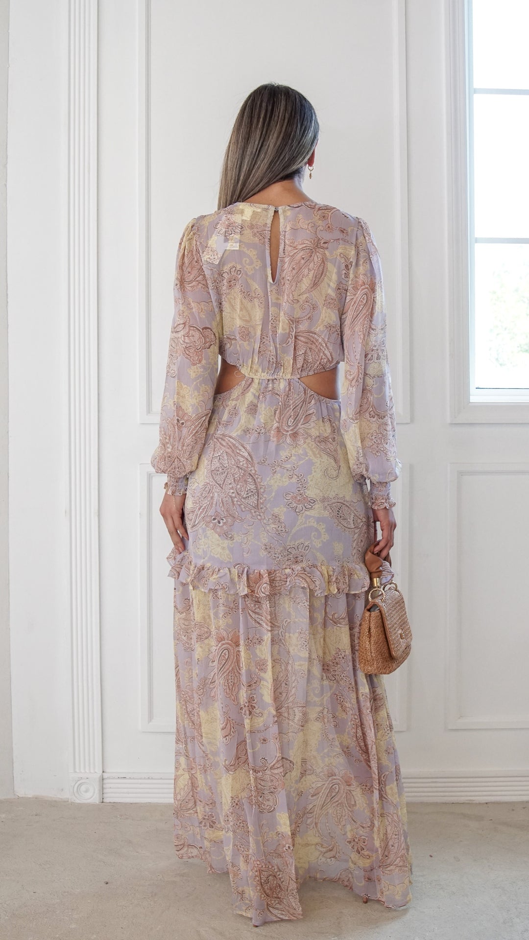 rear view image 1 of Elaria Maxi Dress