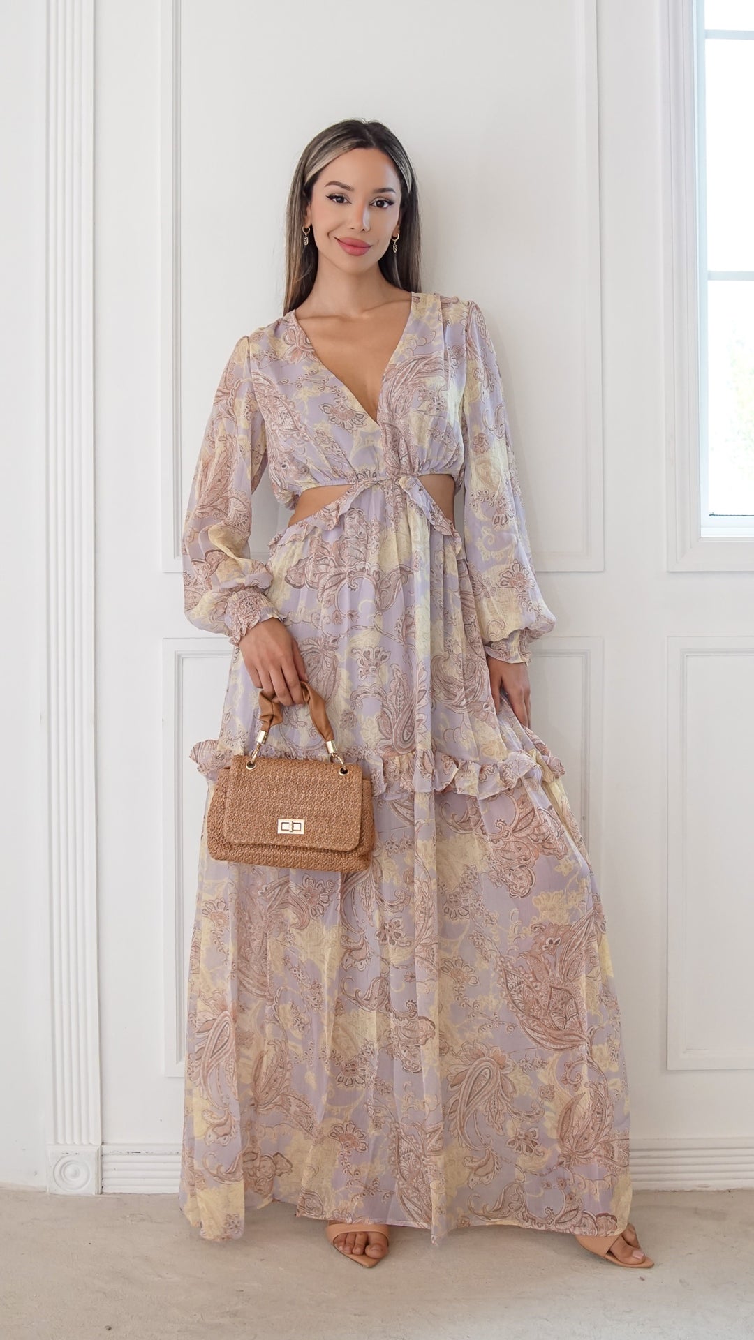 front view image 2 of Elaria Maxi Dress