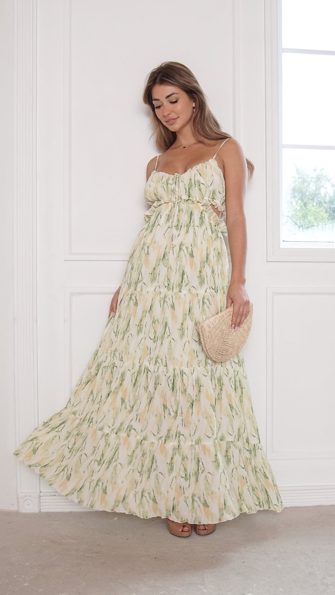 front view image 2 of Lunaria Maxi Dress