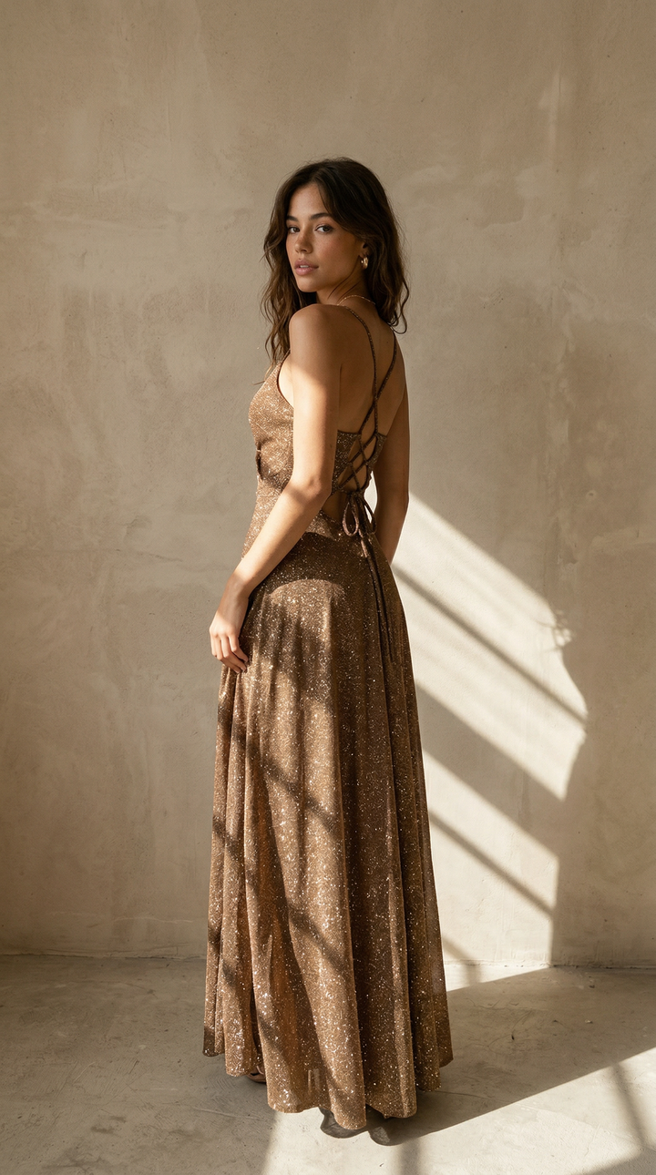 side view image 1 of Karla  Maxi Dress