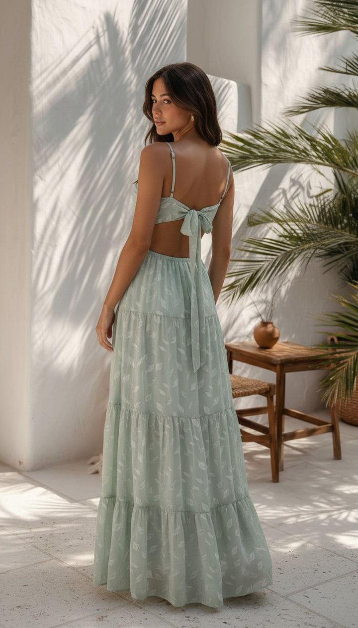 rear view image 1 of Kian Maxi Dress