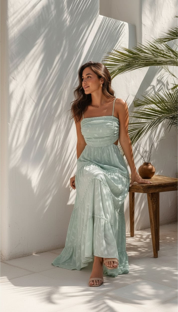 side view image 1 of Kian Maxi Dress