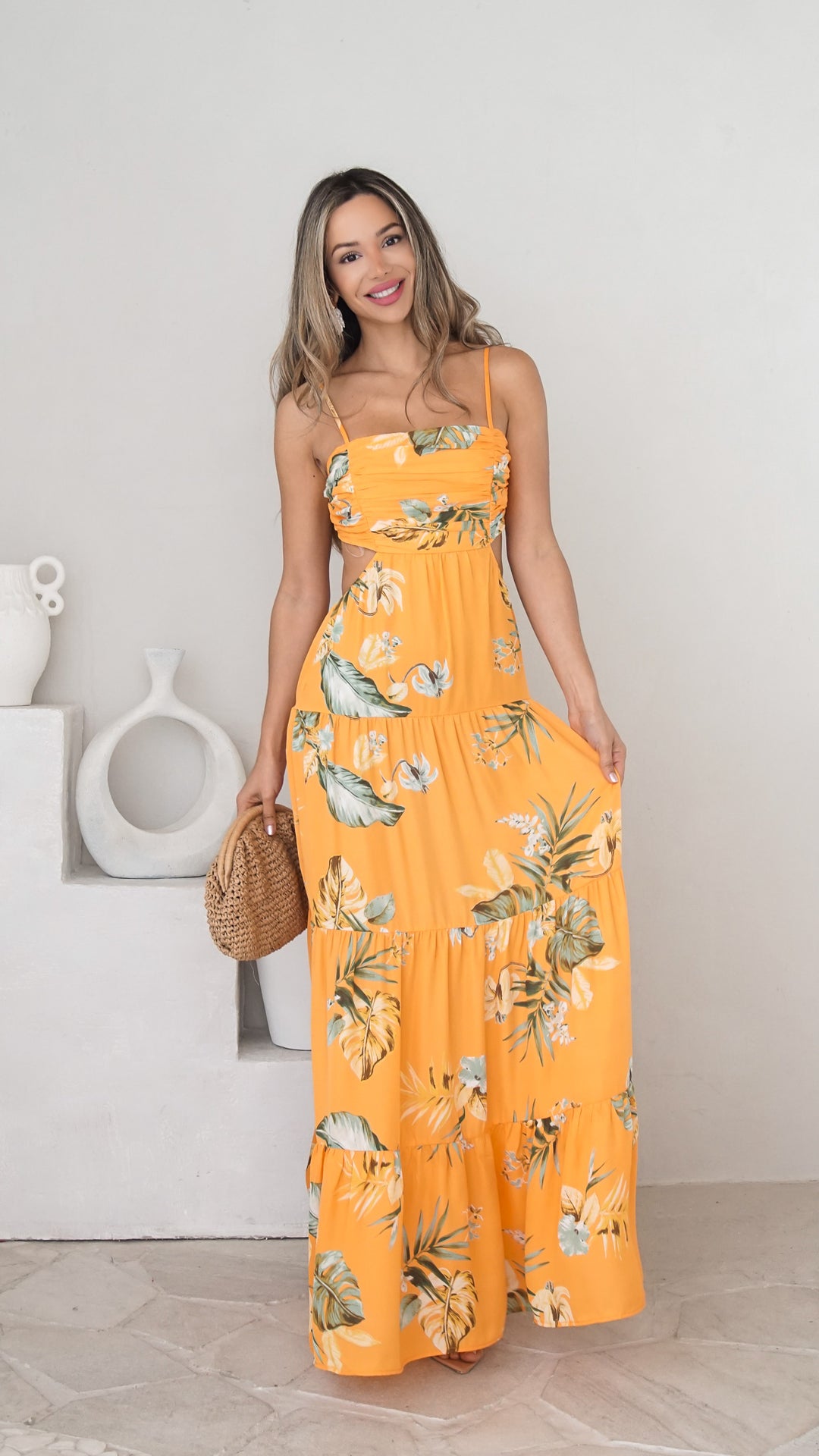 front view image 3 of Solara Maxi Dress
