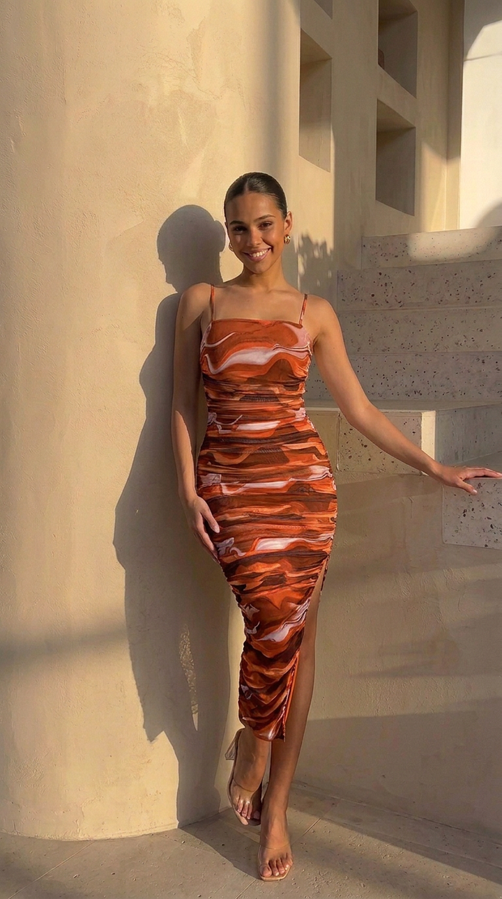 front view image 1 of Vera Midi Dress