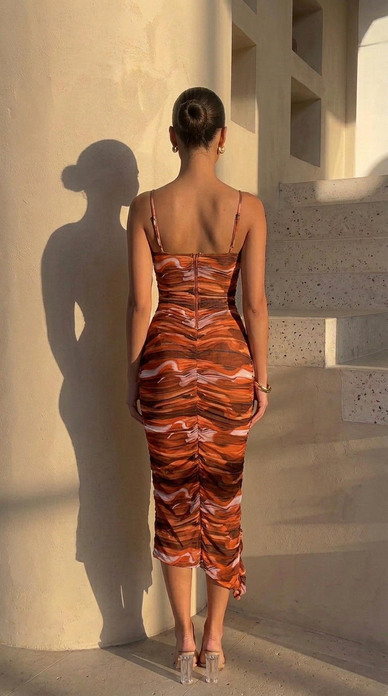 rear view image 1 of Vera Midi Dress
